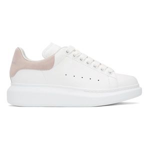 Alexander McQueen White and Pink Sneakers Size 36